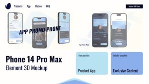 Videohive Smartphone 3D Presentation Product Promo template preview