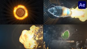Videohive Warfare Logo Reveal for After Effects Logo Stings template preview