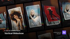 Videohive Reels - Vertical Slideshow After Effects Project Files Product Promo template preview