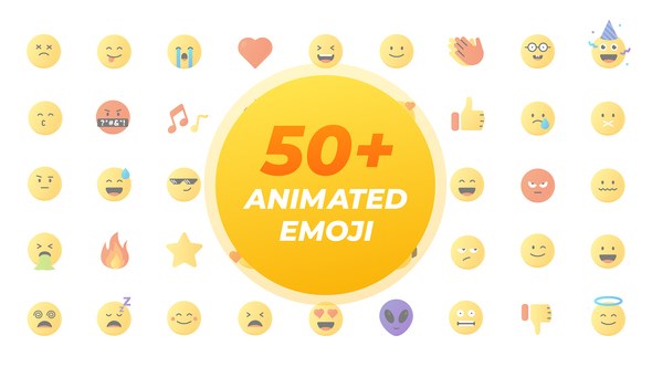 Videohive Emoji 40352601 Elements template preview