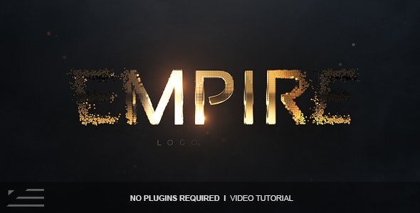 Empire Logo Reveal Video Displays template preview