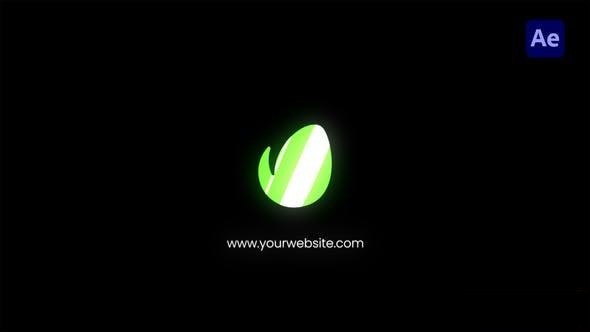 Videohive Minimal Gradient Logo Reveal | AE Logo Stings template preview