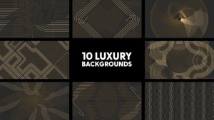 Videohive Luxury Backgrounds 42799931 Elements template preview