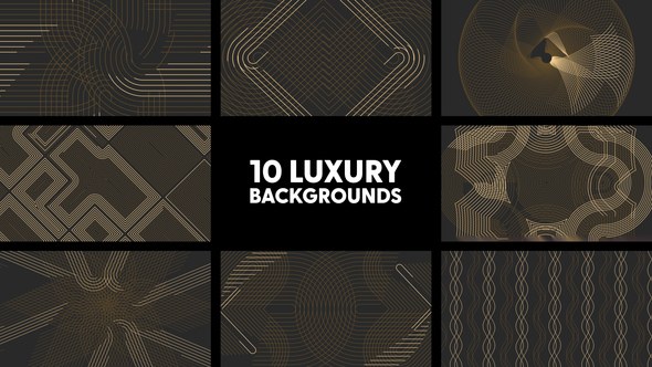 Videohive Luxury Backgrounds 42799931 Elements template preview