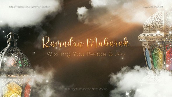 Videohive Ramadan Mubarak Opener 56813363 Ramadan template preview