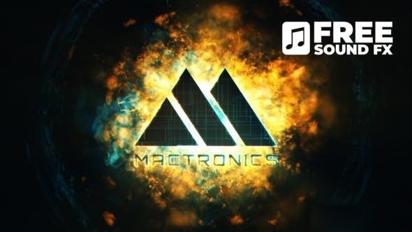 Videohive Fast Explosion Logo Reveal Logo Stings template preview