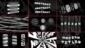 Videohive Kinetic Typography 49874205 Titles template preview