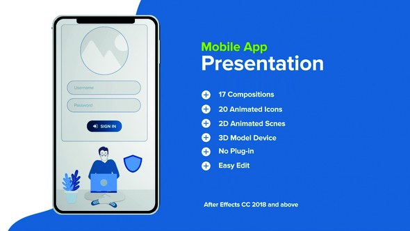 Videohive App Presentation 33695437 Product Promo template preview