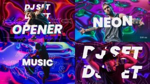 Videohive DJ Music Opener Openers template preview