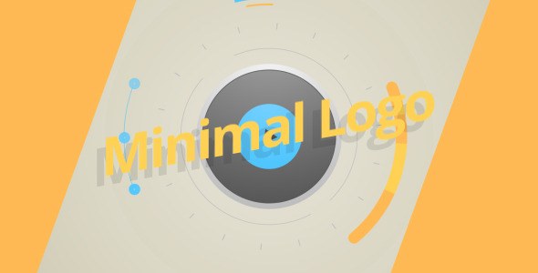 Minimal Logo Video Displays template preview