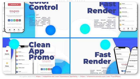 Videohive Clean App Promo 31401325 Product Promo template preview