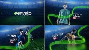 Videohive Soccer Sport Opener 24124509 Openers template preview