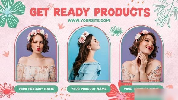 Videohive Spring Sale Slides Promo Openers template preview