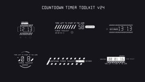 Videohive Countdown Timer Toolkit V24 Elements template preview