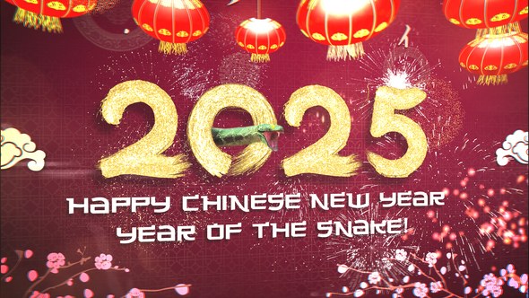 Videohive Chinese New Year Celebration 2025 | After Effects Openers template preview