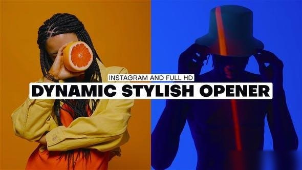 Videohive Dynamic Stylish Opener 49805468 Openers template preview