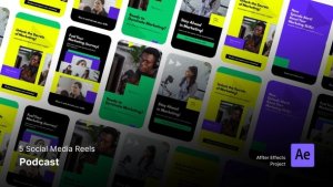 Videohive Instagram Reels - Podcast Promo Product Promo template preview