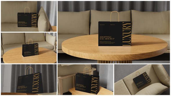Videohive Shopping Bag Mockup Product Promo template preview
