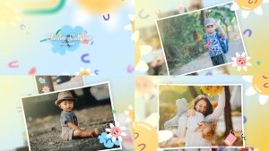 Videohive Children Slideshow Video Displays template preview