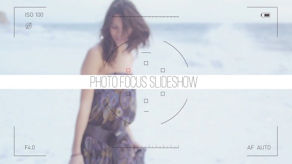 Videohive Photo Focus Frames Slideshow Video Displays template preview