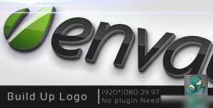 Videohive Build Up Logo Logo Stings template preview