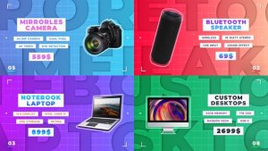 Videohive Online Product Presentation Openers template preview