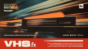 Videohive VHS Overlay Effect 54653628 Elements template preview