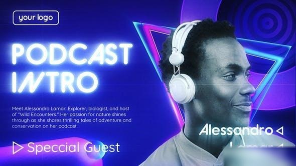 Videohive Podcast Intro 51621318 Openers template preview