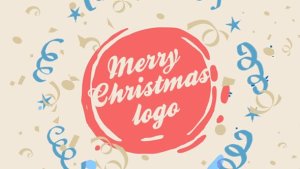 Christmas Logo Video Displays template preview