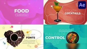 Videohive Food Slideshow | After Effects Openers template preview
