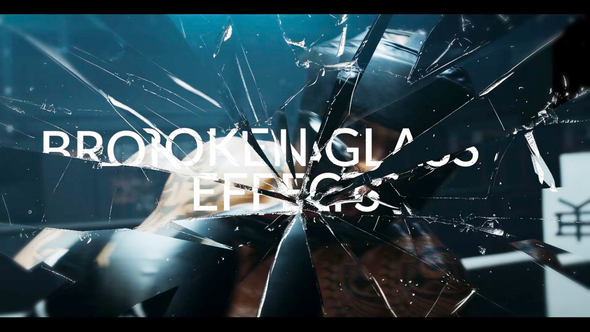 Videohive Broken Glass Effects Elements template preview