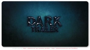 Videohive Dark Cinematic Trailer 51918269 Video Displays template preview