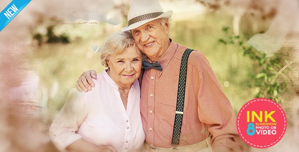 Videohive Ink Slideshow 5005880 Video Displays template preview