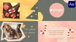 Videohive Christmas Greetings Slideshow | After Effects 42313358 Openers template preview
