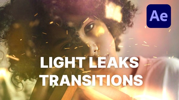 Videohive Light Leaks Transitions | After Effects Elements template preview