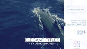 Simple Slideshow Video Displays template preview