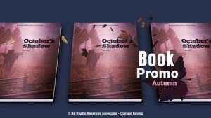 Videohive Book Promo Autumn Product Promo template preview