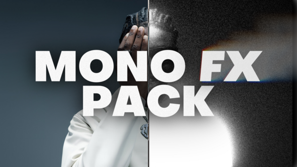 Videohive Mono FX Pack: High-Contrast Monochrome & Invert FX Toolkit for After Effects Elements template preview