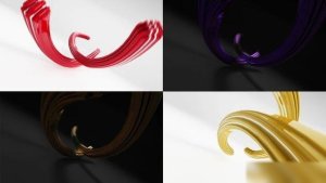 Videohive Creative 3D Lines Logo Reveals Logo Stings template preview