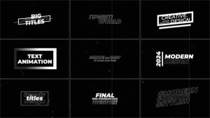 Videohive Text Animation | AE 52854882 Titles template preview