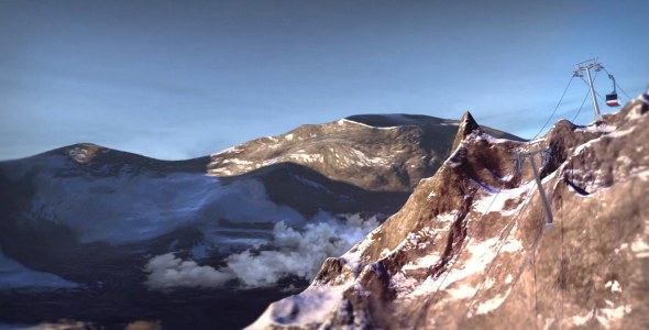 Videohive Realistic Mountain 3D Package Video Displays template preview