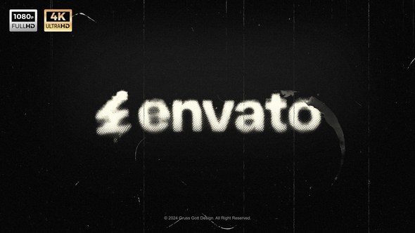 Videohive Grunge Logo Animation 54225338 Logo Stings template preview
