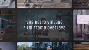 Videohive Vintage VHS Film Effects Pack Elements template preview