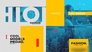 Videohive Colorful Fashion Style Opener Openers template preview