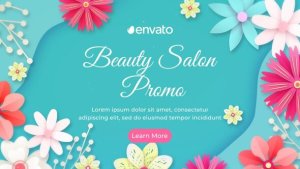 Videohive Beauty Salon Promo 43960397 Product Promo template preview