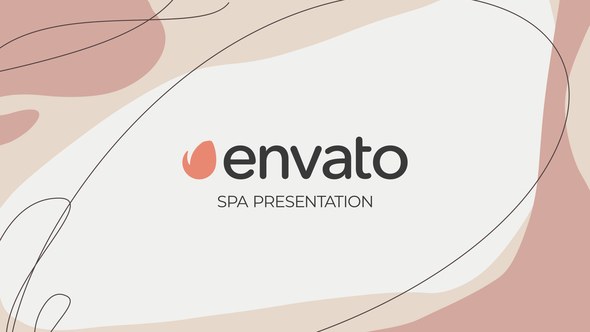 Videohive Spa Presentation Video Displays template preview