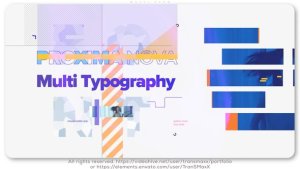 Videohive Multi Typo Openers template preview