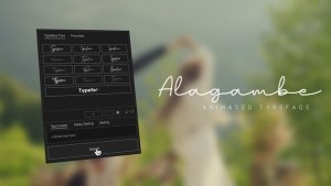 Videohive Animated Typeface - Alagambe Titles template preview