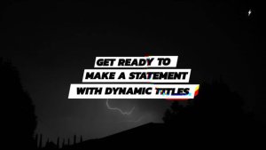 Videohive Kinetic Titles [ After Effects ] Titles template preview