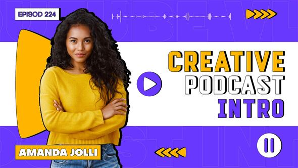 Videohive Podcast intro 55678896 Openers template preview